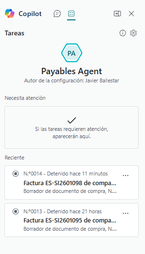 Agente de pagos en Business Central (1) Agente de pagos en Business Central 365